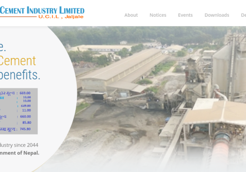 उदयपुर सिमेण्ट उद्योगको आफ्नै वेबसाइट सञ्चालन, इन्टरप्राइजेज रिसोर्सेज प्लानिङ्ग सिस्टम प्रयोगमा