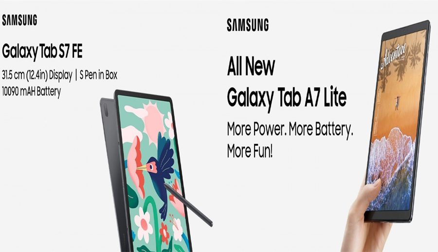 सामसङ ग्यालेक्सी ट्याब एस७ एफई र ए७ लाईट भारतमा सार्वजनिक, जुन २३ बाट बिक्री शुरु हुने