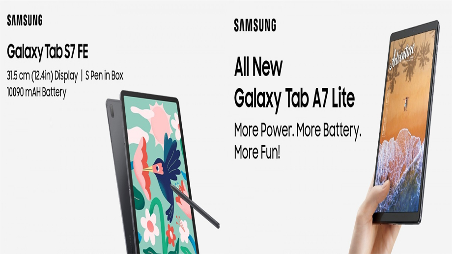 सामसङ ग्यालेक्सी ट्याब एस७ एफई र ए७ लाईट भारतमा सार्वजनिक, जुन २३ बाट बिक्री शुरु हुने