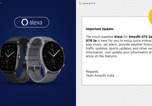अमेजफिट जीटीएस २ई र जीटीआर २ई ले नयाँ अपडेटपछि एलेक्सा सपोर्ट गर्ने
