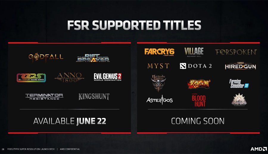 एएमडीद्वारा फाइडेलिटी एफएक्स सुपर रेजोल्युशन सार्वजनिक, ७ ओटा गेममा उपलब्ध