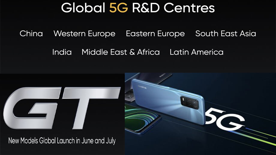 रियलमीले सन् २०२२ सम्म २० भन्दा बढी फाइभजी फोन सार्वजनिक गर्ने