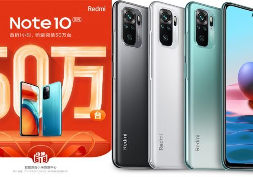 शाओमी १ घण्टामा ५ लाख थान रेडमी नोट १० बिक्री गर्न सफल