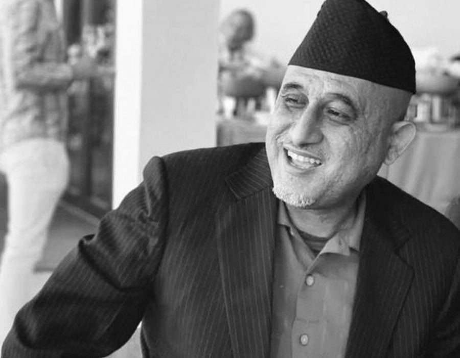 प्रविधि उद्यमी तथा विवेकशील साझा पार्टीका पूर्वअध्यक्ष उज्ज्वल थापाको निधन