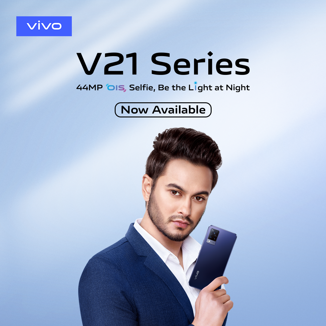 VIVO INTRODUCES V21 WITH 44MP OIS NIGHT SELFIE SYSTEM