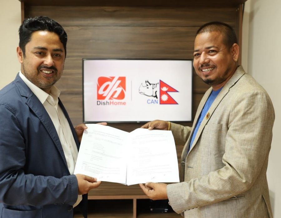 क्रिकेट संघले आयोजना गर्ने प्रतियोगिता डिश होमले प्रसारण गर्ने