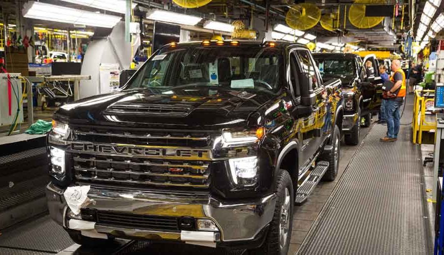 चिप अभावका कारण गाडी उत्पादक जनरल मोटर्सको प्लान्ट एक साता बन्द हुने