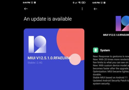 शाओमी एमआई ९ मा एन्ड्रोइड ११ मा आधारित एमआईयूआई १२.५ उपलब्ध