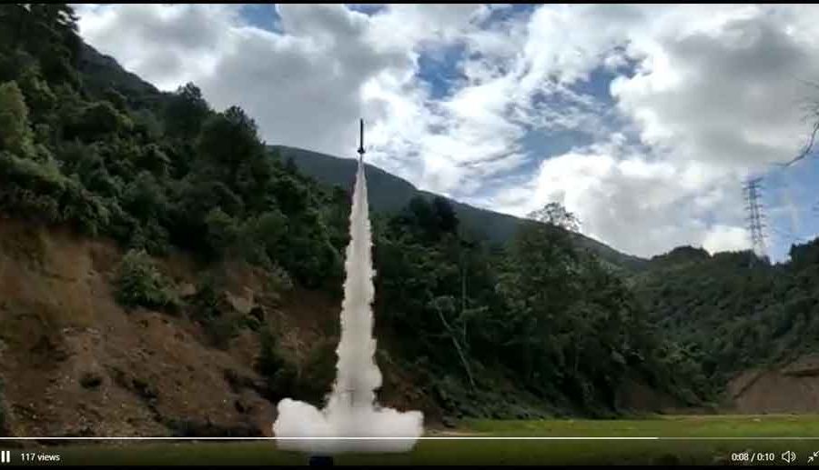 नेपाली विद्यार्थीले बनाएको ‘क्‍वान्टम’ रकेटको परीक्षण सफल