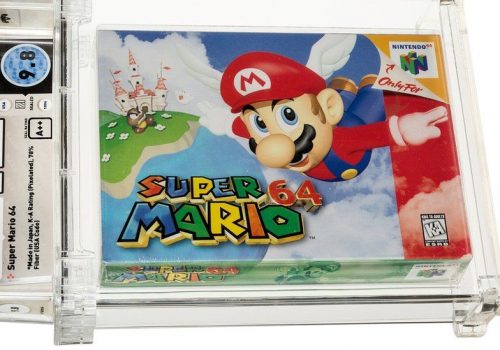 सुपर मारियो ६४ गेम अक्शनमा, कीर्तिमानी १५ लाख डलरमा बिक्री