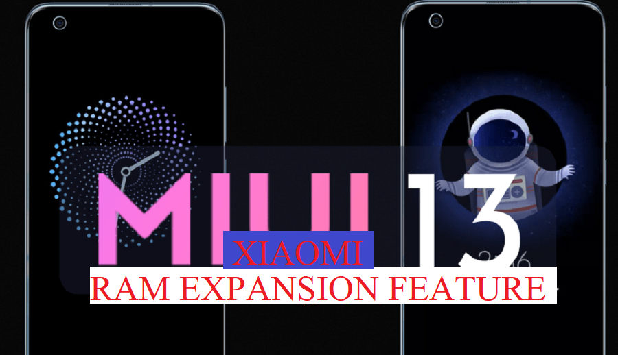 एमआईयूआई १३को मेमोरी एक्स्पान्सन फिचर अन्तर्गत ३ जीबी र्याम थप्न सकिने