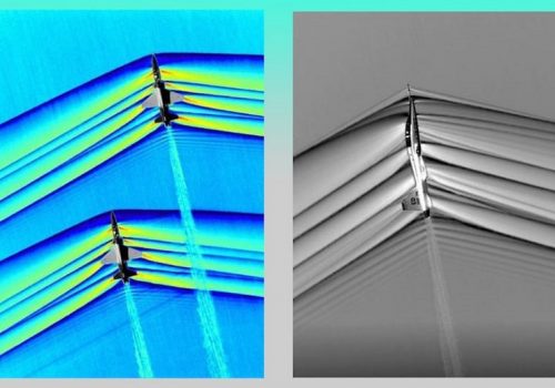 नासाद्वारा जेट विमानले उत्पन्न गरेका सुपरसोनिक शक वेभको तस्बिर सार्वजनिक