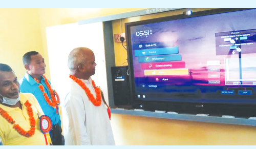 प्रविधिमैत्री विद्यालय सञ्चालनमा आएपछि स्थानीय हर्षित