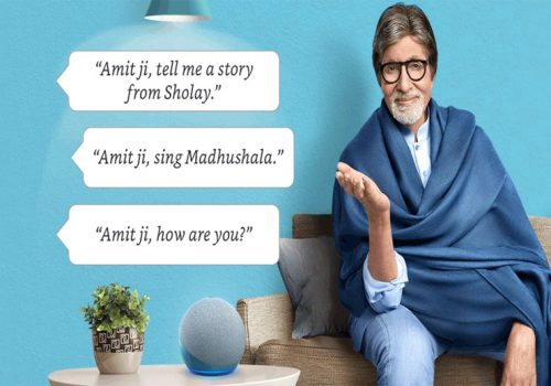 भारतमा उपलब्ध एलेक्सामा अब अमिताभ बच्चनले गीत र डाइलग सुनाउने, माैसमी विवरण भन्ने