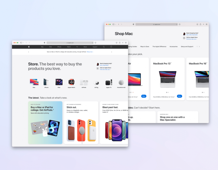 एप्पलले आफ्नो अनलाइन स्टोर पुनः डिजाइन गर्यो, छुट्टै ‘स्टोर’ ट्याबको सुबिधा
