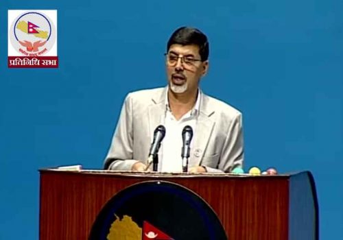 शिक्षा क्षेत्रलाई प्रविधि मैत्री बनाईने अर्थमन्त्री शर्माको भनाई