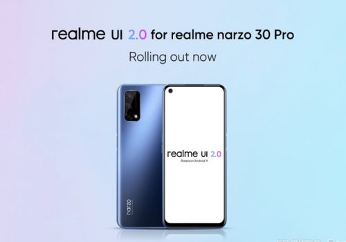 रियलमी नार्जो ३० प्रो फाइभजी मा एन्ड्रोइड ११ र रियलमी यूआई २.० अपडेट आउँदै