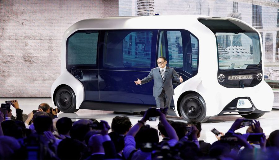 टोयोटाले ओलम्पिक भिलेजमा स्वचालित सवारी ‘ई-प्यालेट’ थप सुरक्षा कर्मचारीसहित फेरि सञ्चालन गर्ने