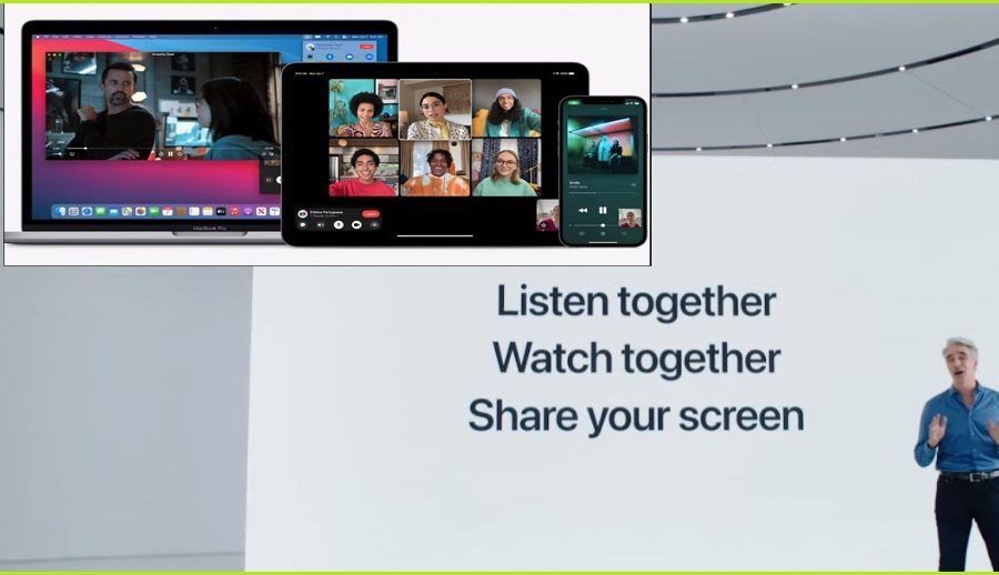 आईओएस १५ को शुरुवाती रोलआउटमा एप्पल शेयरप्ले समावेश नहुने