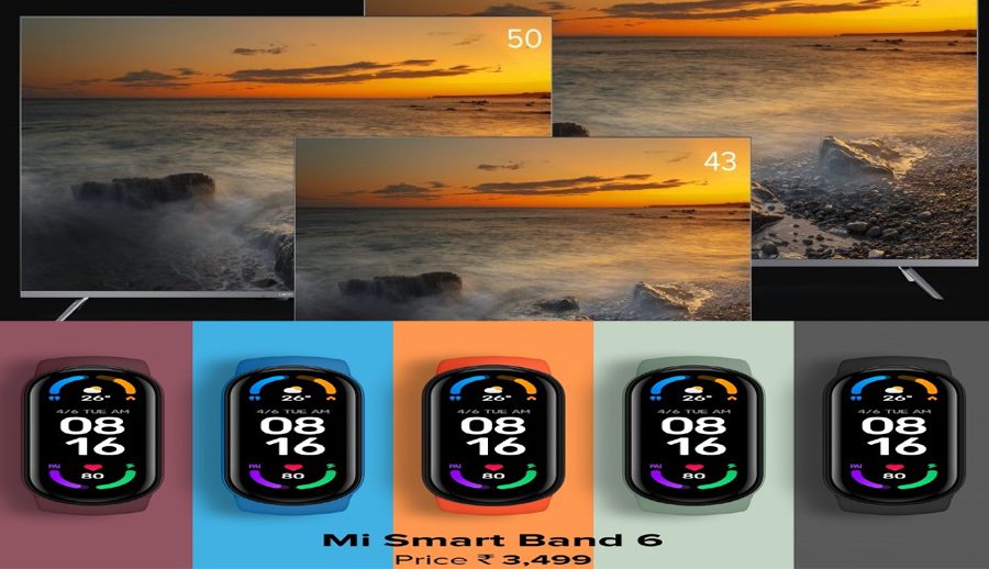 शाओमीद्वारा भारतमा एमआई ब्यान्ड ६, एमआई टीभी ५एक्स लगायतका आईओटी उत्पादन सार्वजनिक