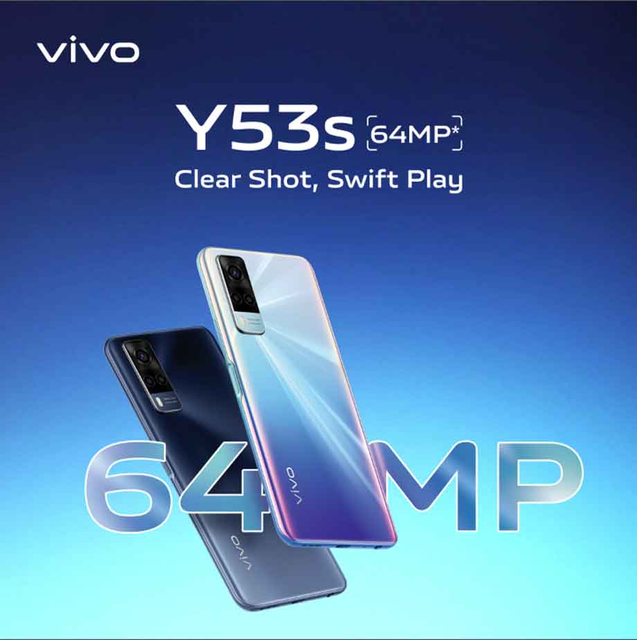 VIVO’S GAME CHANGER SMARTPHONE Y53s WILL NEVER LET YOU SLOW DOWN