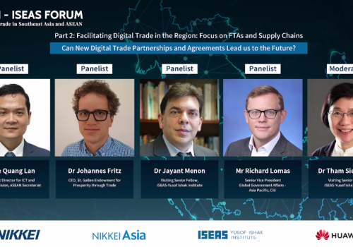 Next five years crucial for ASEAN digitizing trade and economy: NIKKEI-ISEAS forum