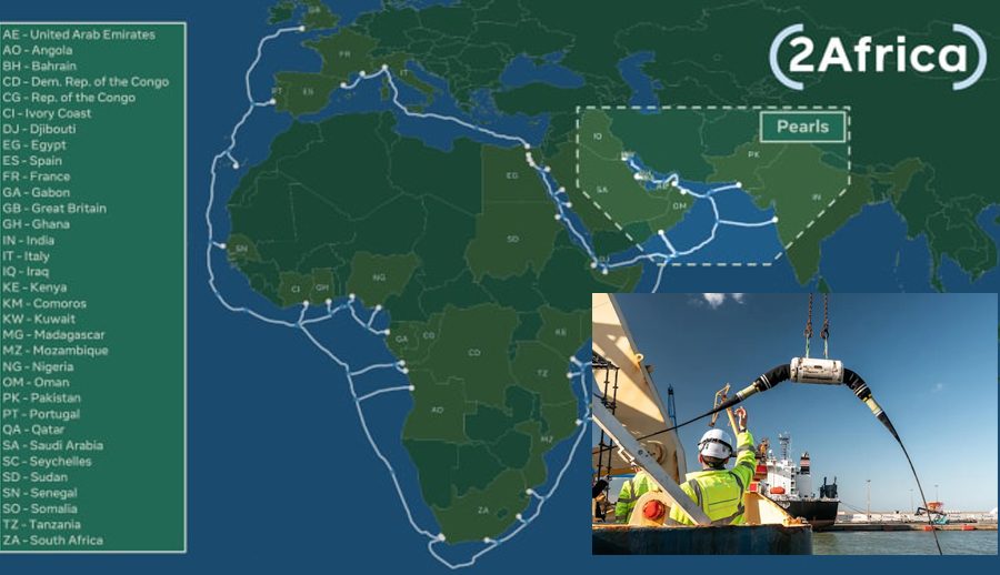 फेसबुकको ‘२अफ्रिका’ विश्वकै लामो सबसी केबल परियोजना हुने