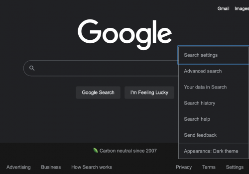 गुगल सर्चमा अब आधिकारीकरुपमा डार्क मोड उपलब्ध