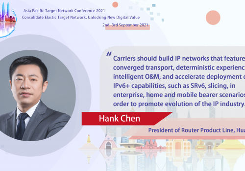 IPv6+ Accelerates Carriers’ Target Network Development in Asia Pacific