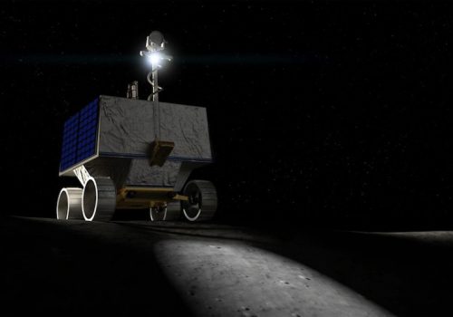 सन् २०२३ मा आइस-हन्टिङ रोभर अवतरणका लागि नासाद्वारा चन्द्रमाको नोबिल क्रेटर चयन