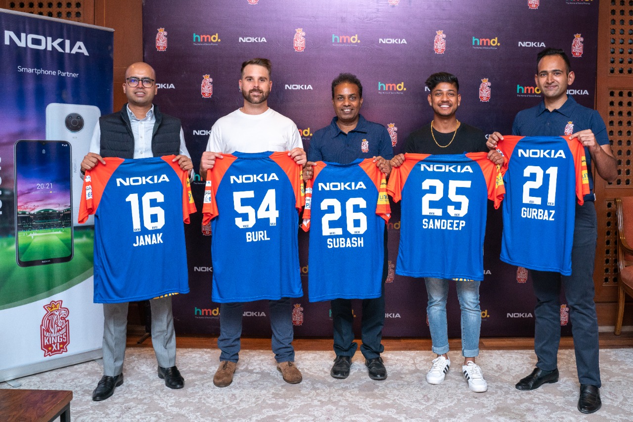 HMD Global partners with Everest Premier League franchise cricket team Kathmandu Kings XI