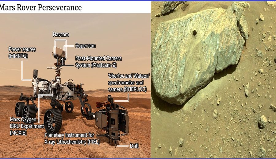 पर्सिभेरन्स रोभरले मंगल ग्रहमा पहिलो चट्टानी नमूना संकलन गरेको नासाको विश्वास