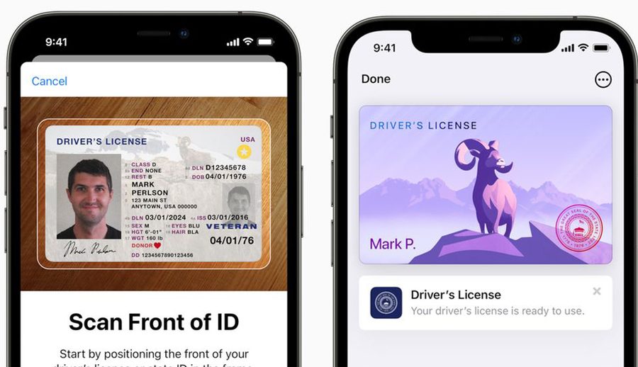 अमेरिकाका ८ राज्यहरुले आईफोनमा रहेको ड्राइभिङ लाइसेन्सलाई मान्यता दिने
