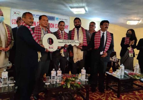 कोसी करिडोर २२० केभी प्रसारण लाइनको पहिलो खण्ड निर्माण सम्पन्न