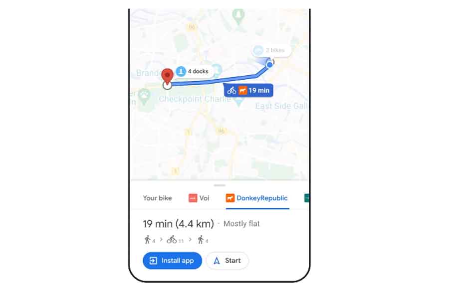 गुगल म्याप्समा अब साइकल यात्रीहरुको लागी समर्पित ‘लाइट नेभिगेशन मोड’ जोडिँदै