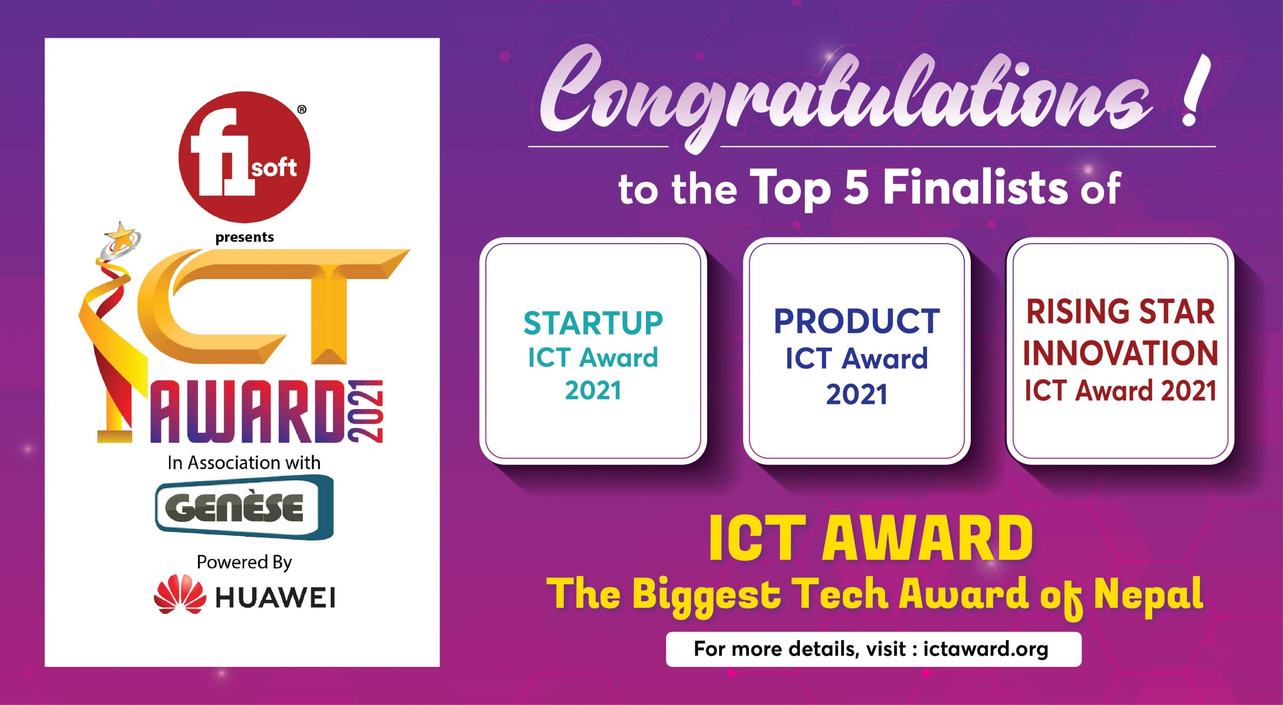 Top 5 Announced at ICT Award 2021