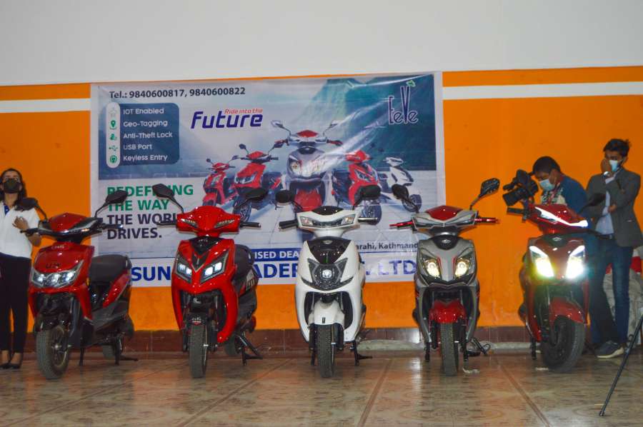 इभिईको इलेक्ट्रिक स्कुटी नेपाली बजारमा