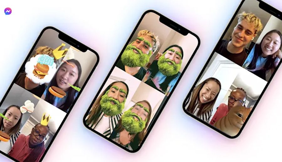 फेसबुक मेसेन्जरको भिडियो कलमा अब ग्रुप एआर इफेक्टस र गेम्स सुबिधा उपलब्ध