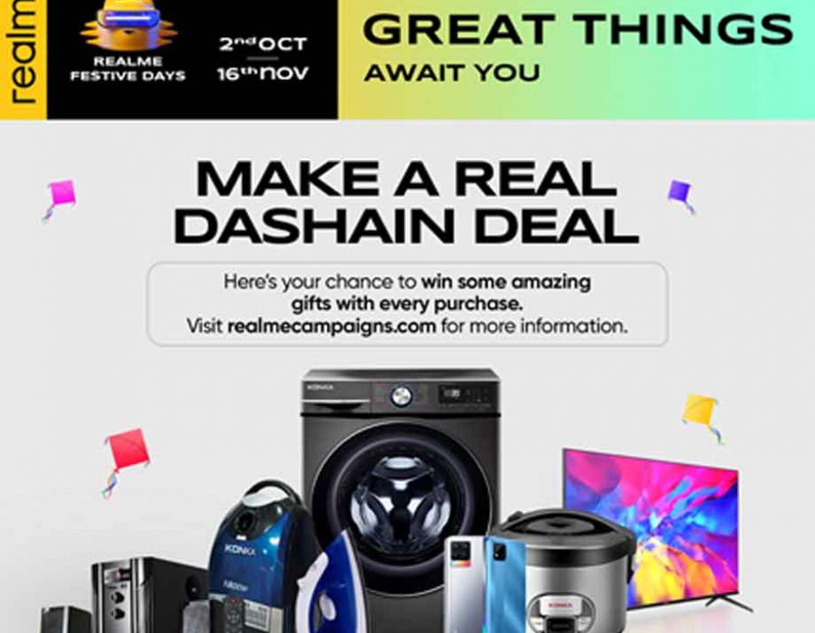 रियलमीले ल्यायो फेस्टिभल अफर “रियलमी फेस्टिभ डेज”