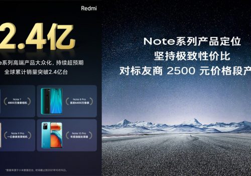 शाओमीद्वारा विश्वभर २४ करोड थान रेडमी नोट फोन बिक्री