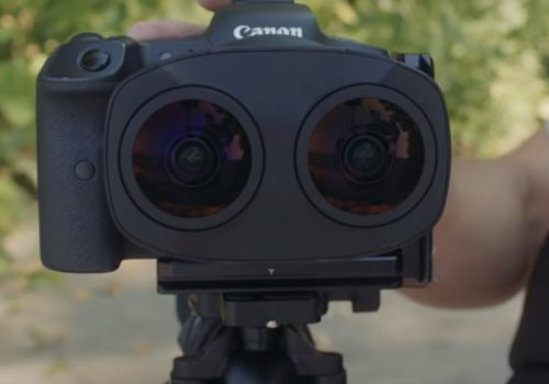 क्याननद्वारा थ्रीडी भीआर सामग्री निर्माणका लागि दुई ओटा फिशआई लेन्सयुक्त क्यामराको घोषणा