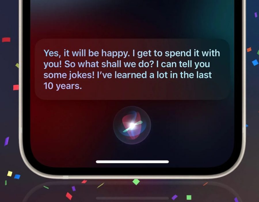 एप्पलको पर्सनल असिस्टेन्ट सिरी १० वर्षमा नयाँ चुट्किलाहरु उपलब्ध
