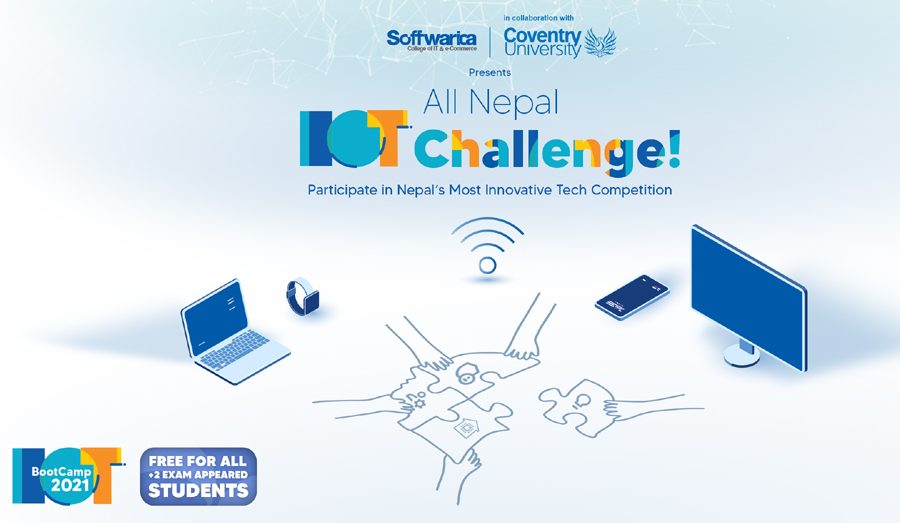 कक्षा १२ को परिक्षा दिएर बसेका विद्यार्थीहरूको लागि सफ्टवेरिका कलेजको ‘नेपाल आईओटी च्यालेन्ज’