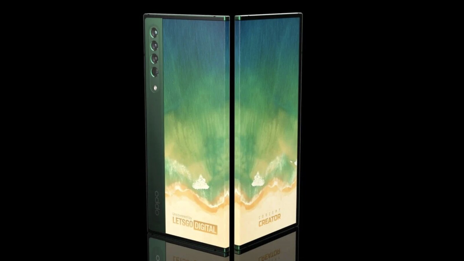 OPPO patents futuristic phone with dual sides and wraparound screen