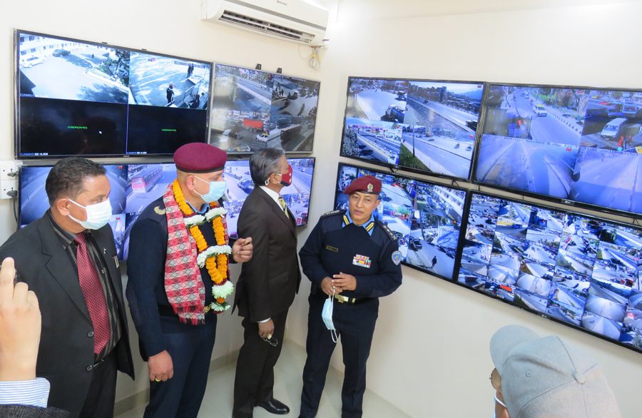 ललितपुरमा स्मार्ट पुलिस कन्ट्रोल रुम सञ्चालन