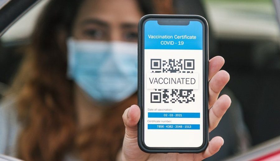 अनलाइनमा कोभिडविरुद्धको खोप लगाएको पास उपलब्ध भएको विज्ञापन आएपछि…