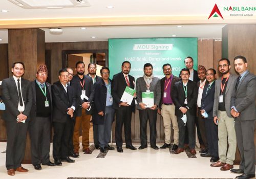 Nabil Bank enters into an agreement with Daraz and imark for the introduction of Nabil SmartPOS