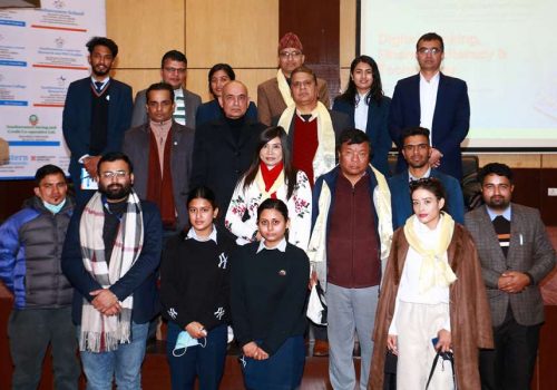 नेपाल बैंकको डिजिटल बैंकिङ्ग वित्तीय साक्षरता कार्यक्रम साउथ वेस्टर्न स्टेट कलेजमा
