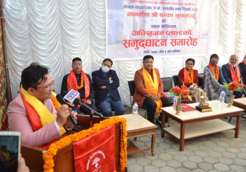 विद्युतीय सवारी साधनको प्रयोग गर्न ऊर्जा मन्त्री भुसालको आग्रह