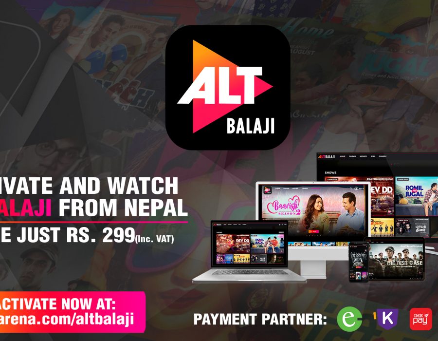 भारतीय ओटिटी प्लेटफर्म अल्ट बालाजी अब नेपालमा, टेलिनेट प्रबर्द्धन र बितरणको साझेदार